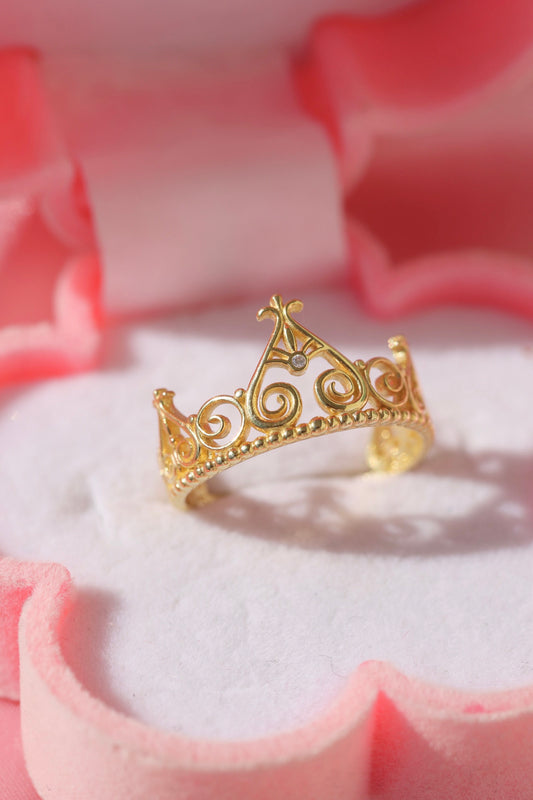 Inspired Anneliese Crown Ring Princess Gift for her