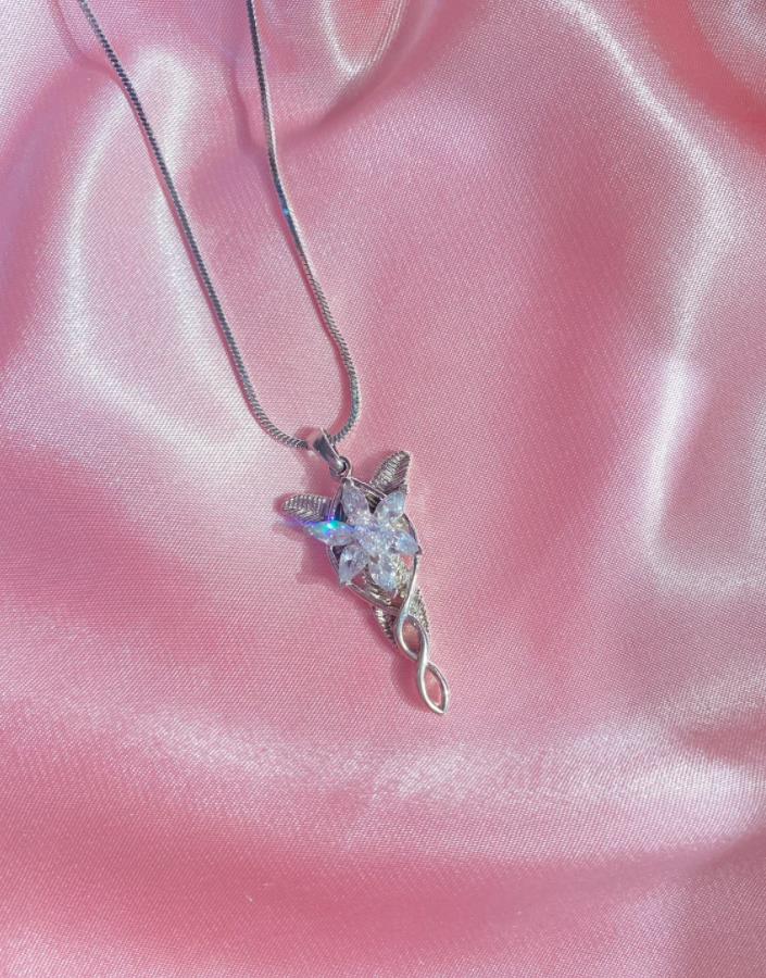 Evenstar Arwen Eflique Necklace, Fairy Tale Princess Evenstar Necklace